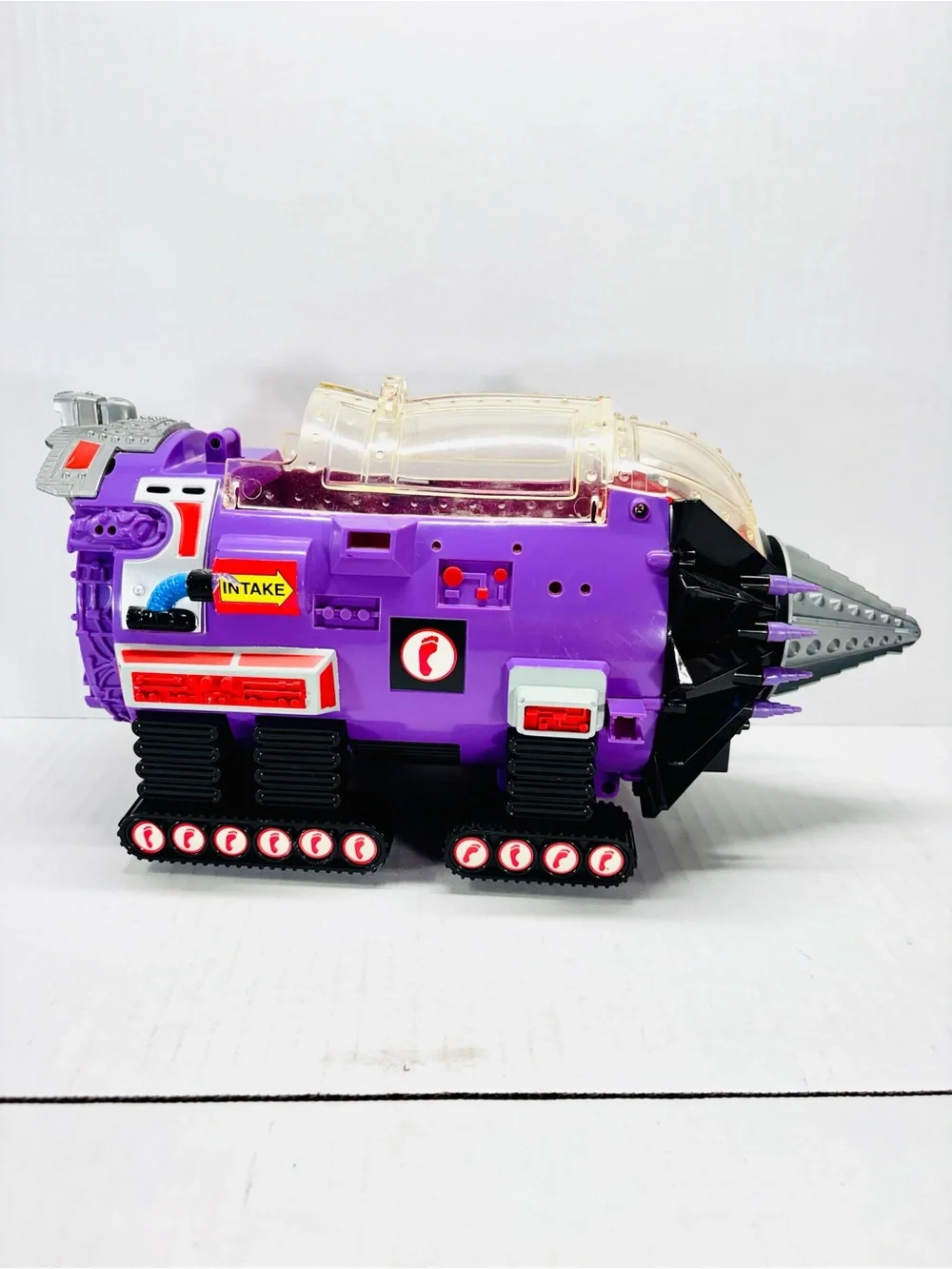 Teenage Mutant Ninja Turtles TMNT Module Drill Vehicle 1990s Vintage Incomplete